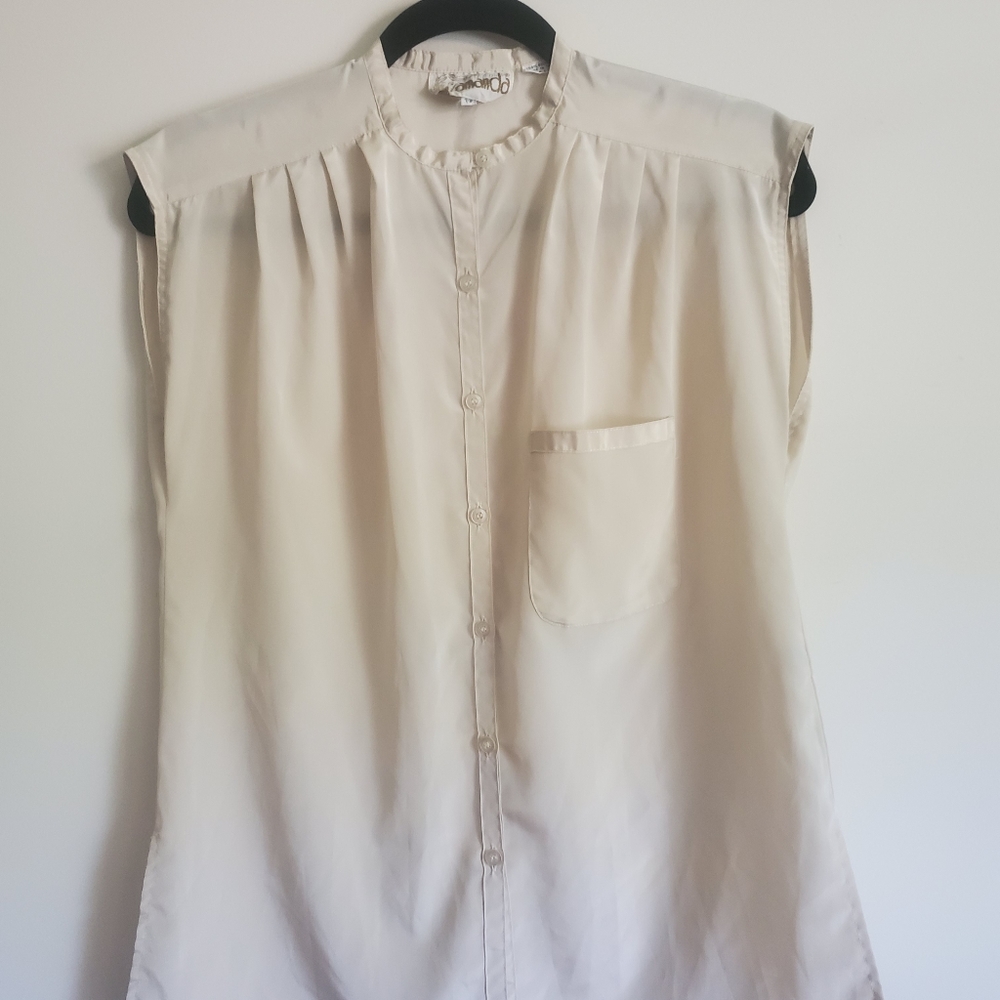 Amanda Sleeveless Blouse